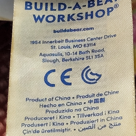 Build a bear plush bear - Picture 4 of 7